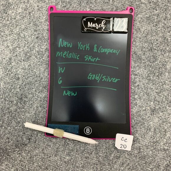 New York & Company Metallic Pencil Skirt Womens 6 Gold Silver Flecks Back Zip - Picture 11 of 12